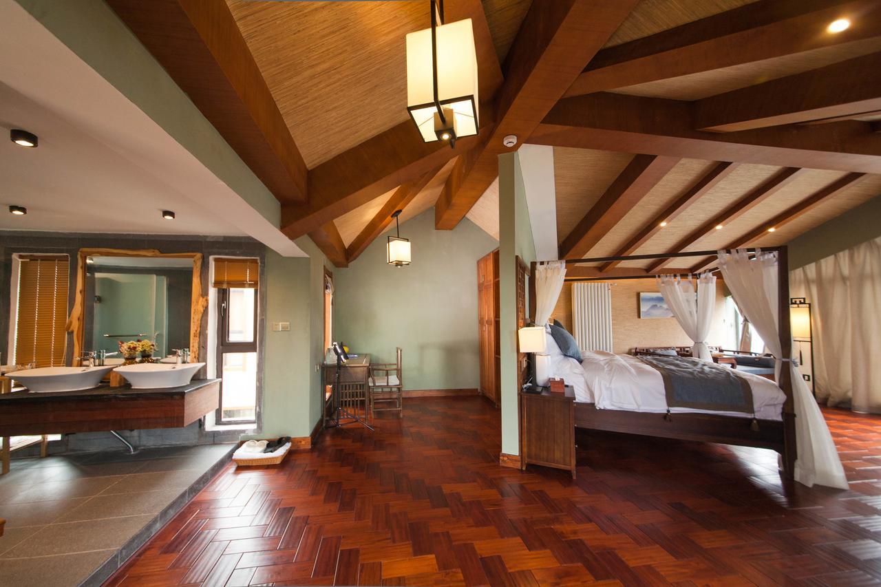 Walden Lugu Lake Zen Retreat หนิงล่าง ภายนอก รูปภาพ